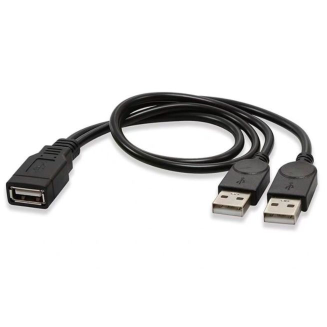 Rozšírený dátový USB kábel USB 2.0 2 v 1